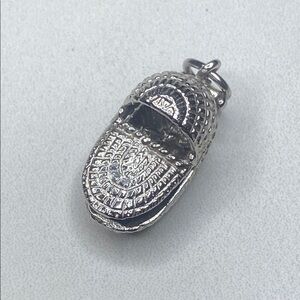 Sterling Silver Bassinet with Baby Charm 925 Bracelet‎ pendant for necklace